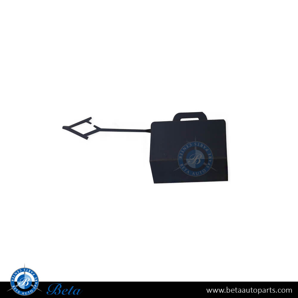 Right Side Rear Bumper Tow Cover for Volkswagen Touareg R-Line 2018 -Up models, Part Number 760807450B Right Side Rear Bumper Tow Cover for Volkswagen Touareg R-Line 2018 -Up models, Part Number 760807450B